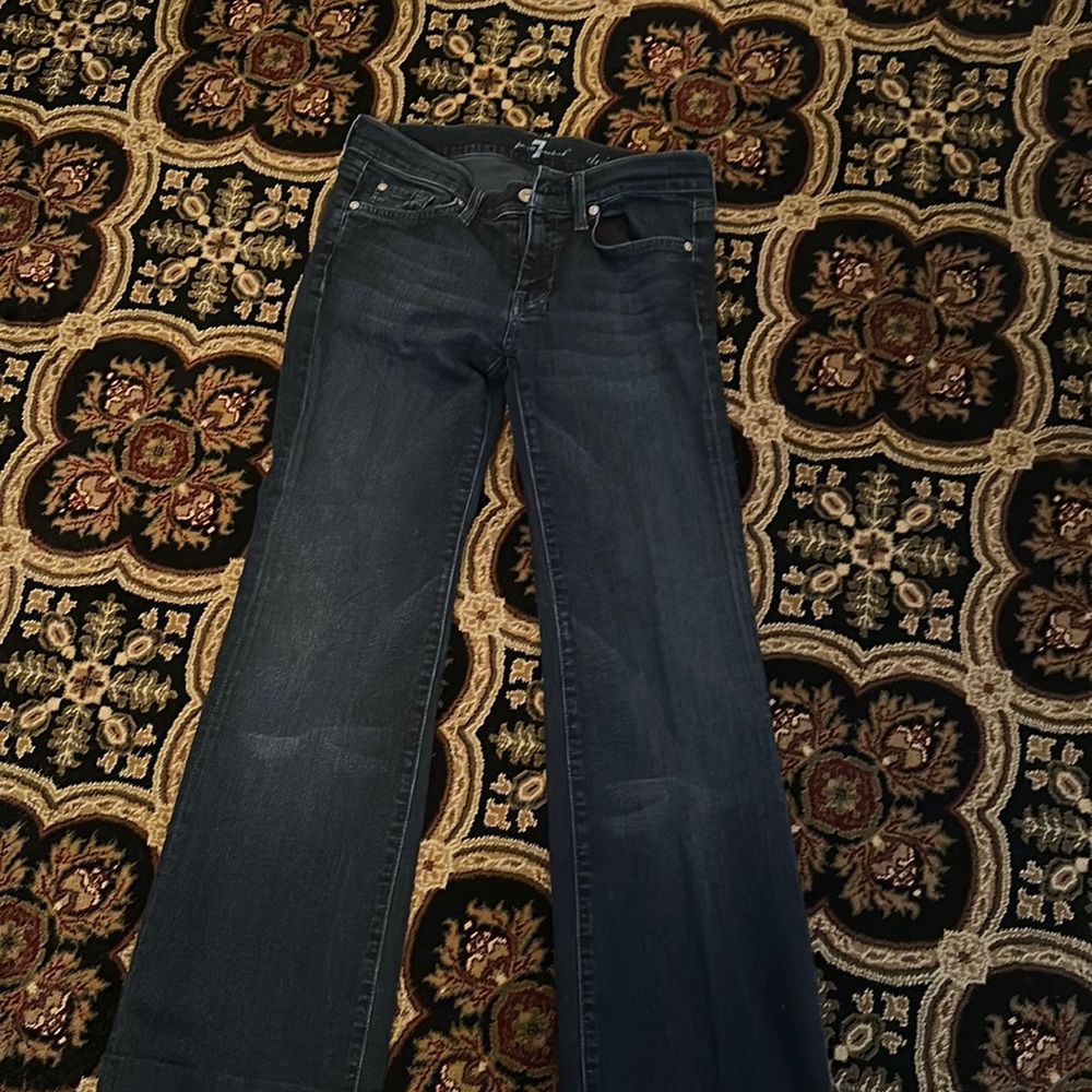 Seven for all Mankind Dojo wide leg petite jeans size 27